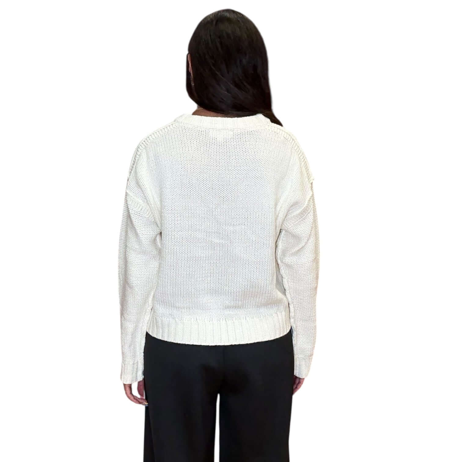 Knit Cable Sport Sweater – Alicia DiMichele Boutique