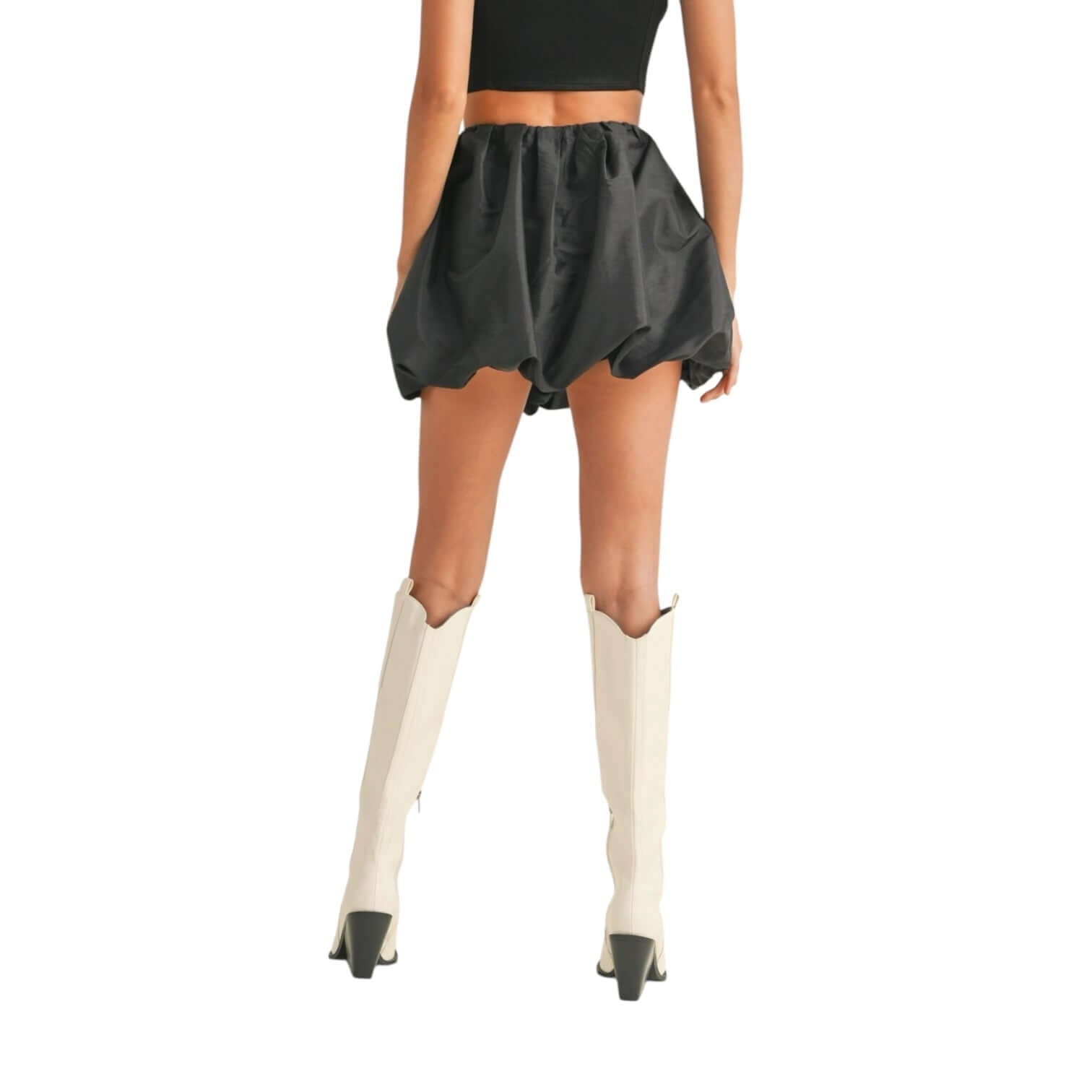 Metallic Balloon Mini Skirt – Alicia DiMichele Boutique