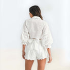 Sweet Escape Eyelet Shorts Set – Alicia DiMichele Boutique