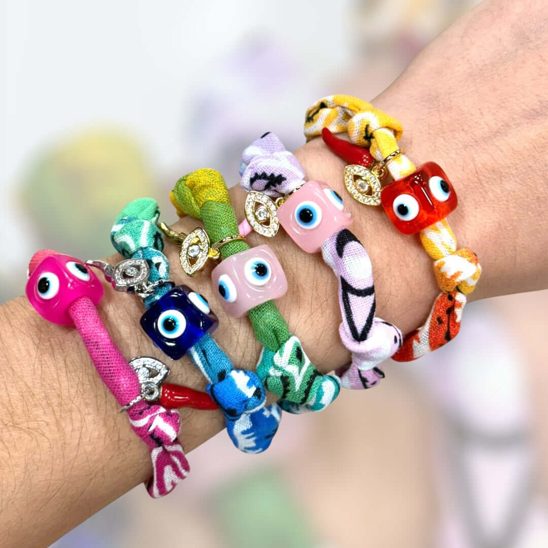 Give 'Em The Horn Bandana Bracelets – Alicia DiMichele Boutique