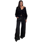 Chic Pleated Wide Leg Trousers – Alicia DiMichele Boutique