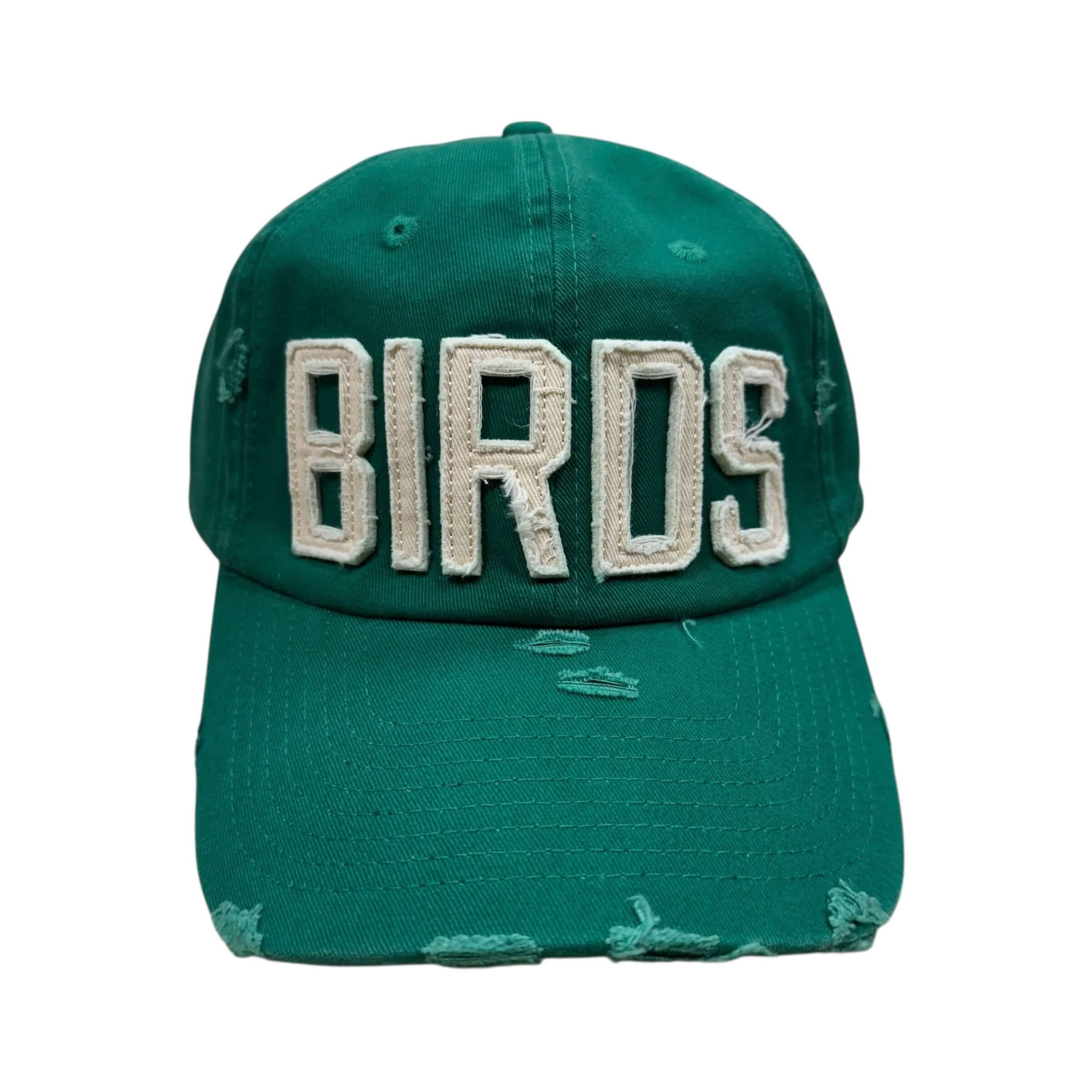 Distressed Green Baseball Cap – Philly Football Hat – Alicia DiMichele Boutique