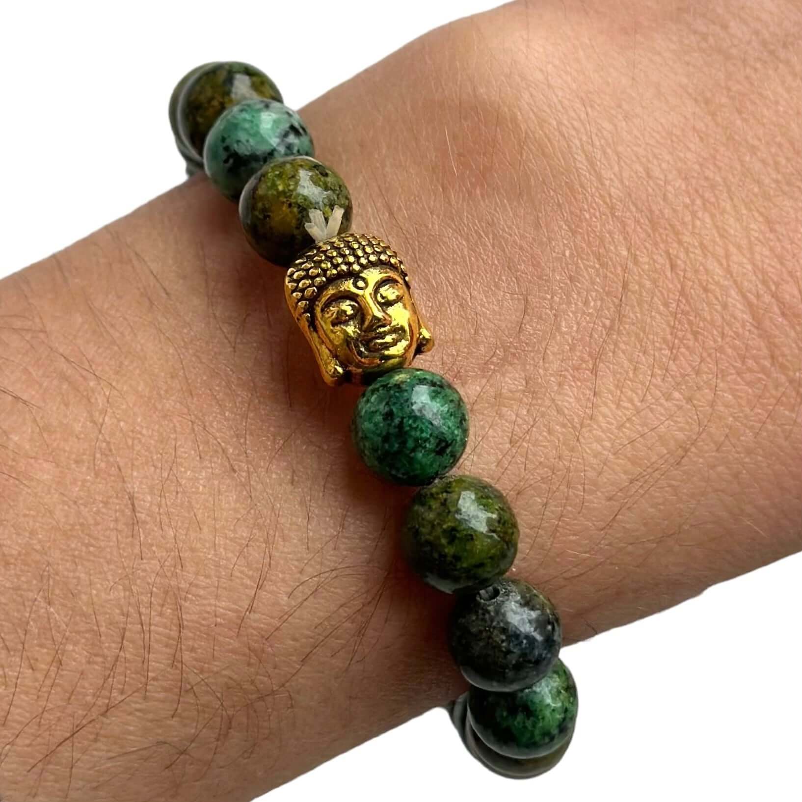 Buddha Bracelet - African Turquoise – Alicia DiMichele Boutique