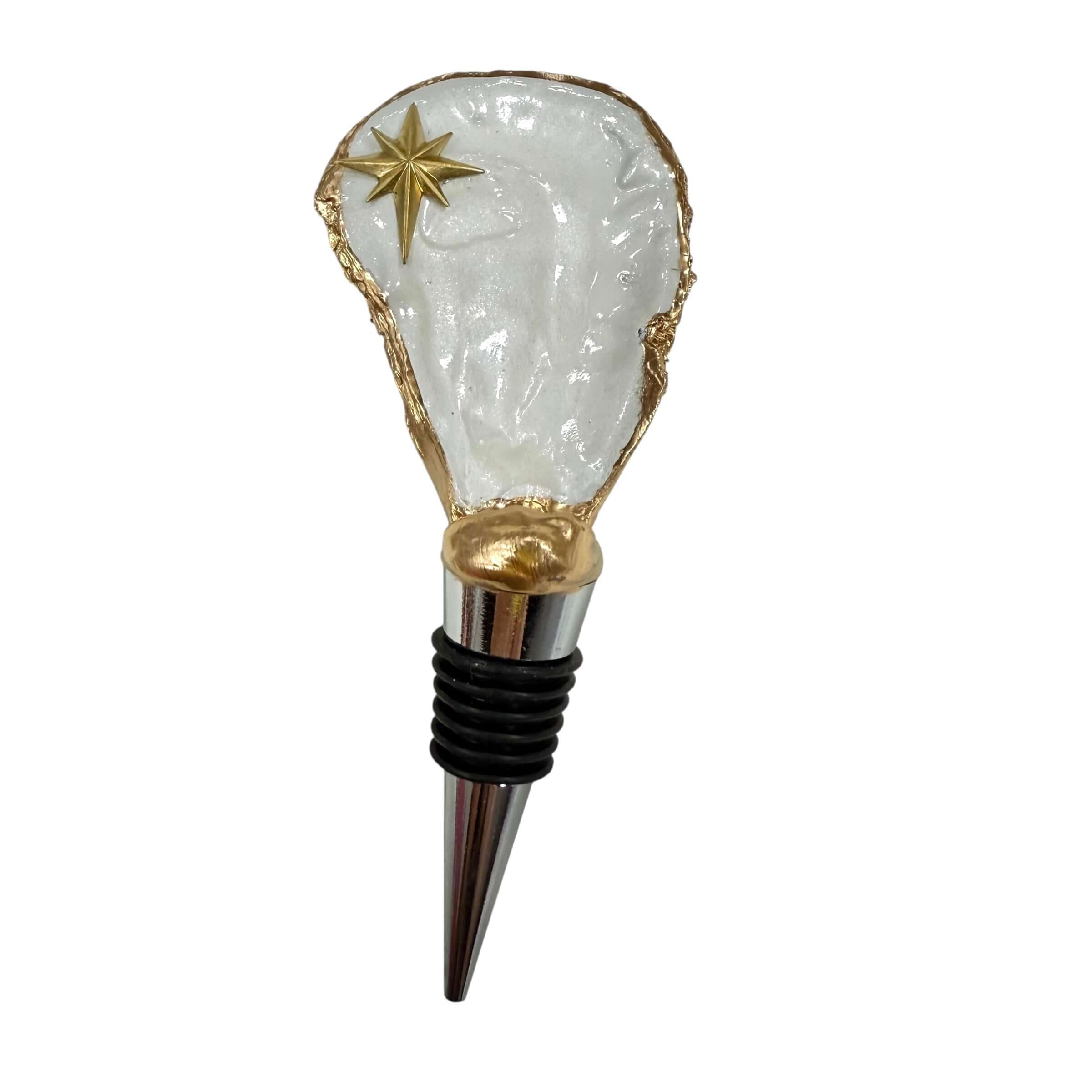Christmas Star Pearl Wine Stopper – Alicia DiMichele Boutique
