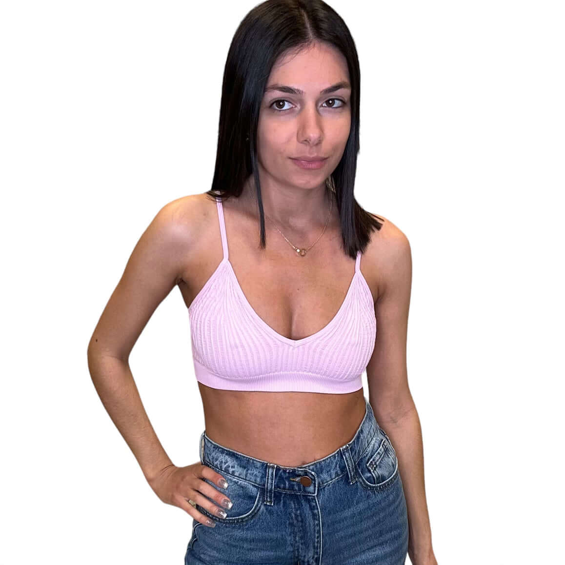 Nikki Ribbed Bralette – Alicia DiMichele Boutique