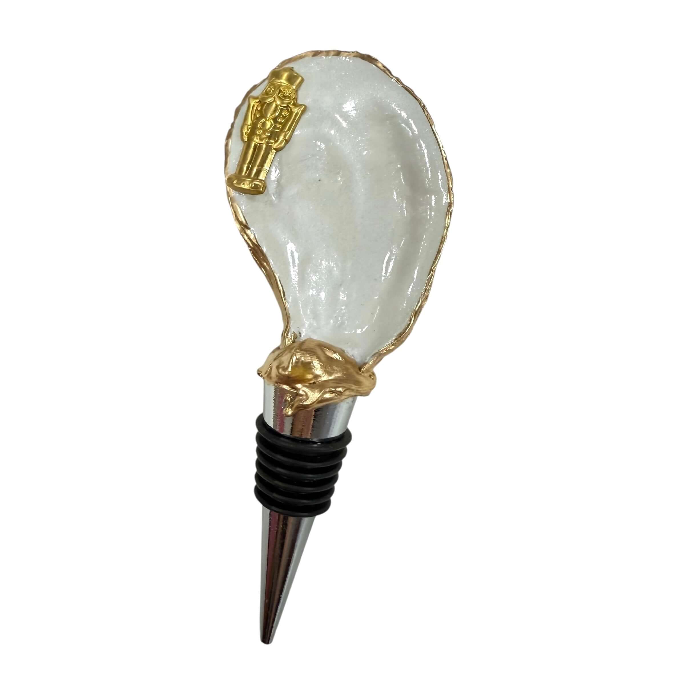 Nutcracker Pearl Wine Stopper – Alicia DiMichele Boutique