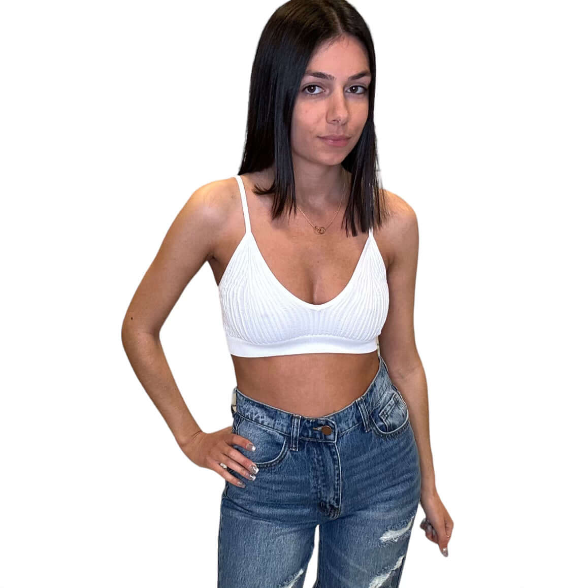 Nikki Ribbed Bralette – Alicia DiMichele Boutique