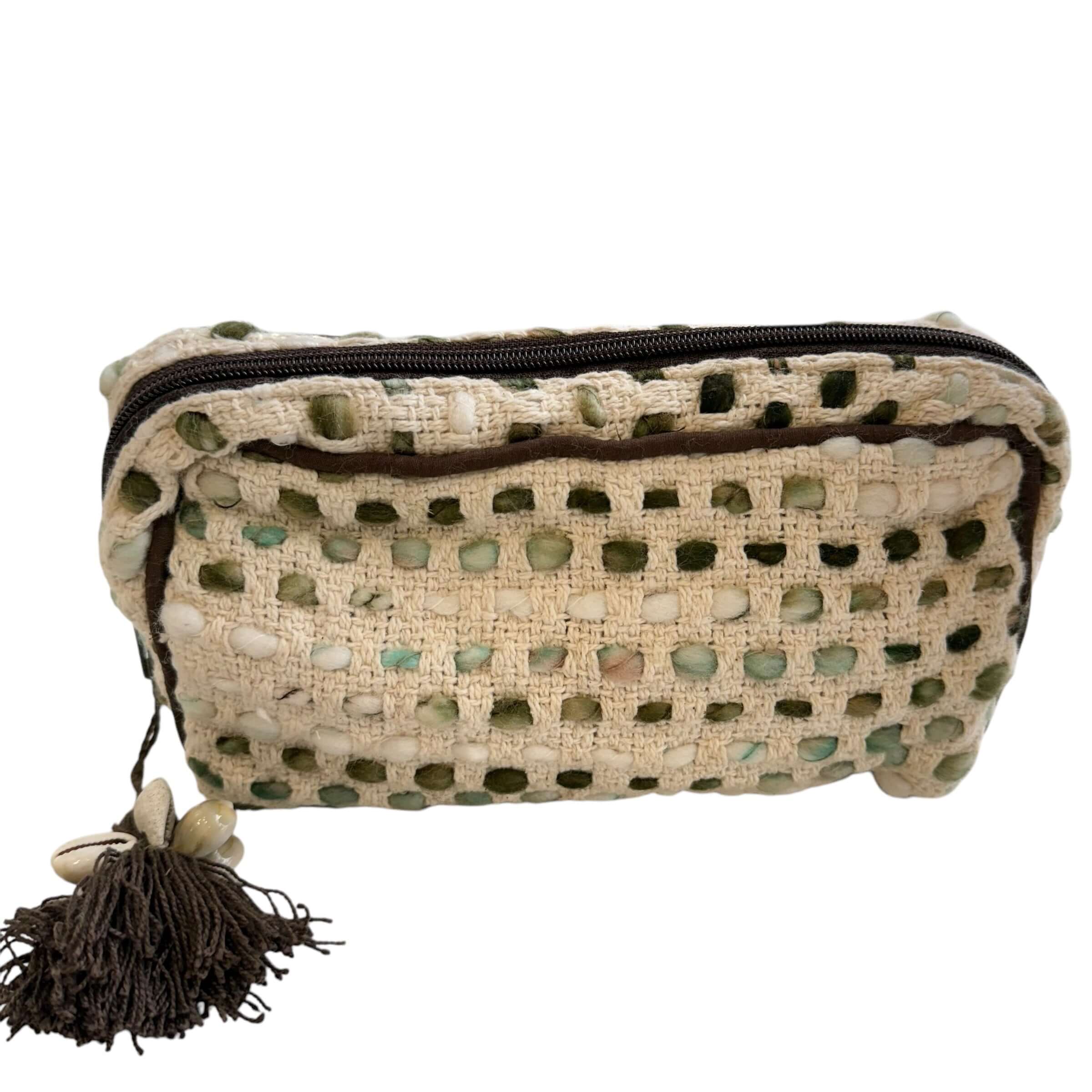 Marled Woven Pouch – Alicia DiMichele Boutique