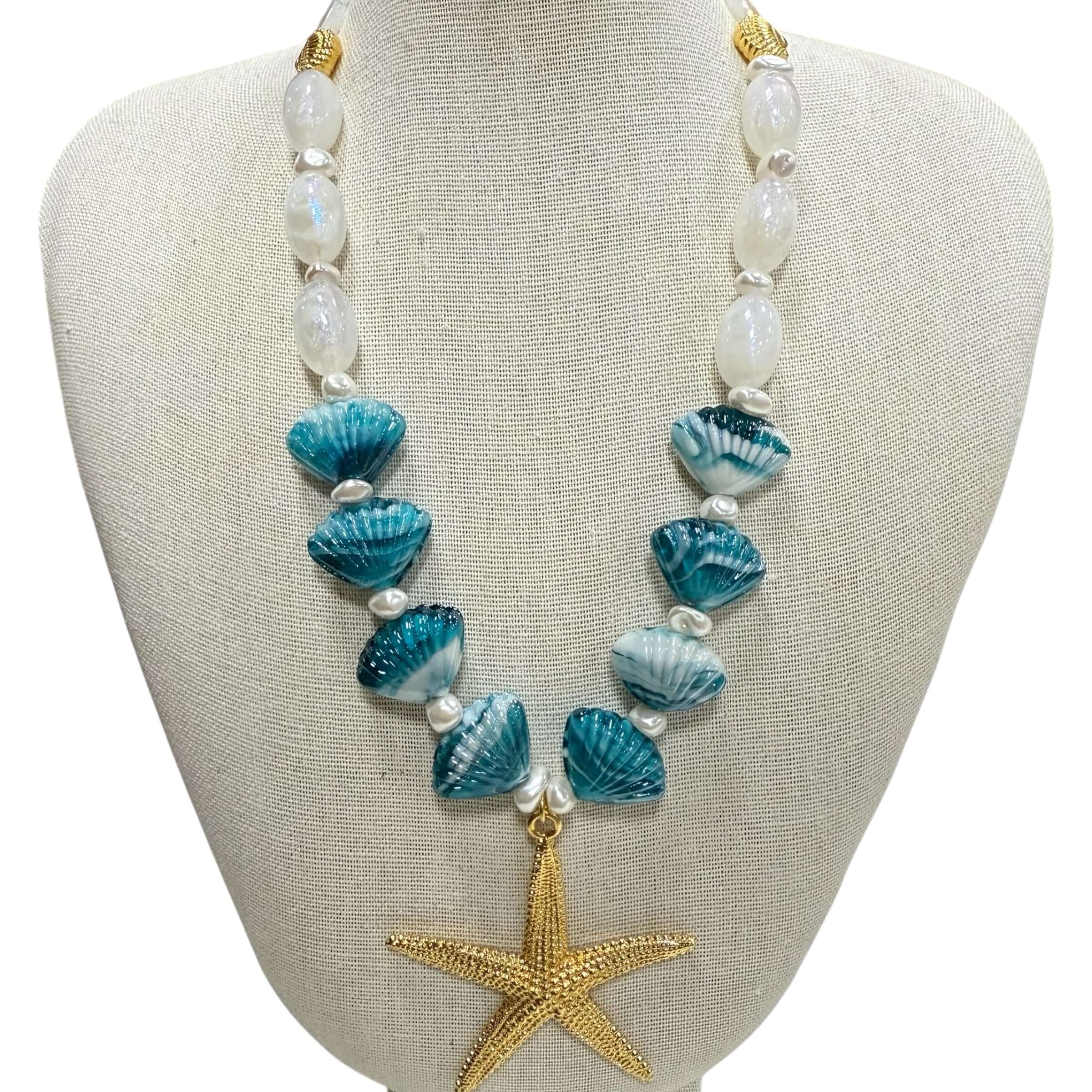 Coastal Sea Starfish Necklace – Alicia DiMichele Boutique