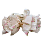 Large Floral Sheer Bow Hair Clip - Blush – Alicia DiMichele Boutique