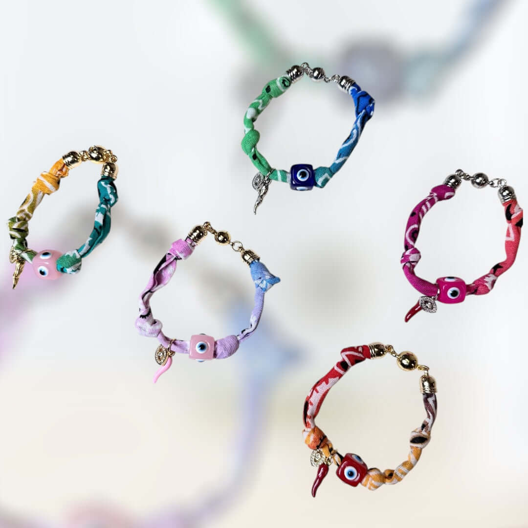 Give 'Em The Horn Bandana Bracelets – Alicia DiMichele Boutique