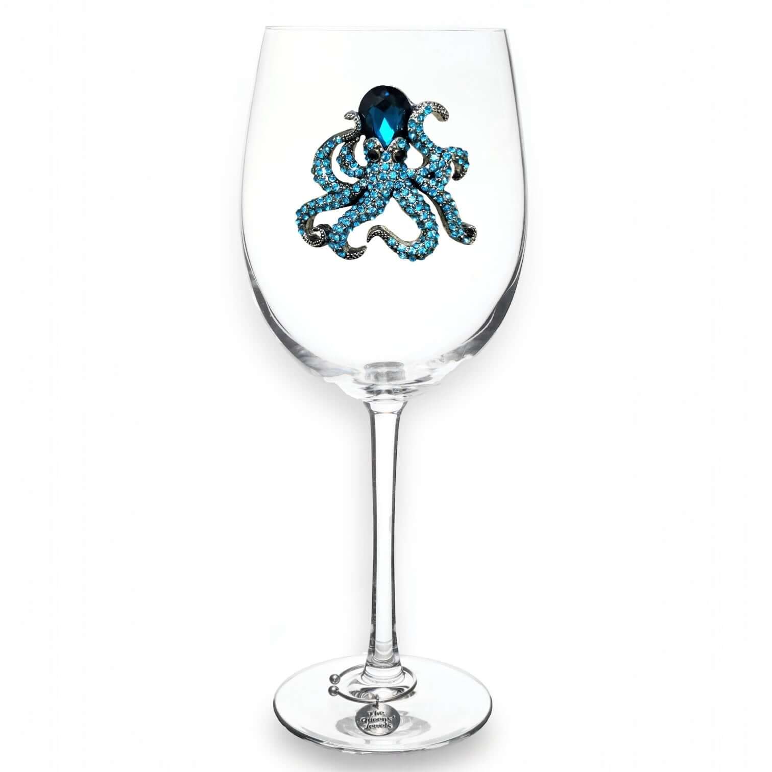 Octopus Jeweled Stemmed Wine Glass – Alicia DiMichele Boutique