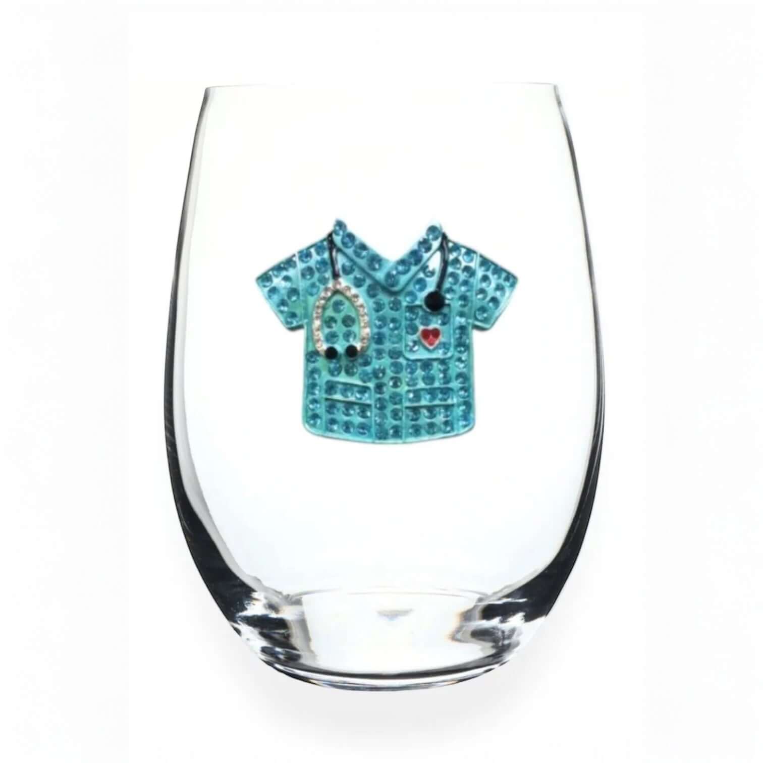 Scrubs Stemless Wine Glass – Alicia DiMichele Boutique