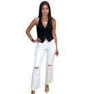 Power Move Halter Vest – Black – Alicia DiMichele Boutique