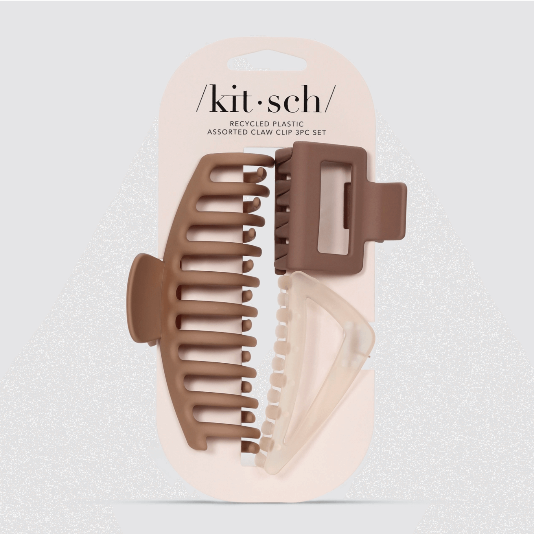 Kitsch Oversized Assorted Claw Clips 3 Pack – Alicia DiMichele Boutique