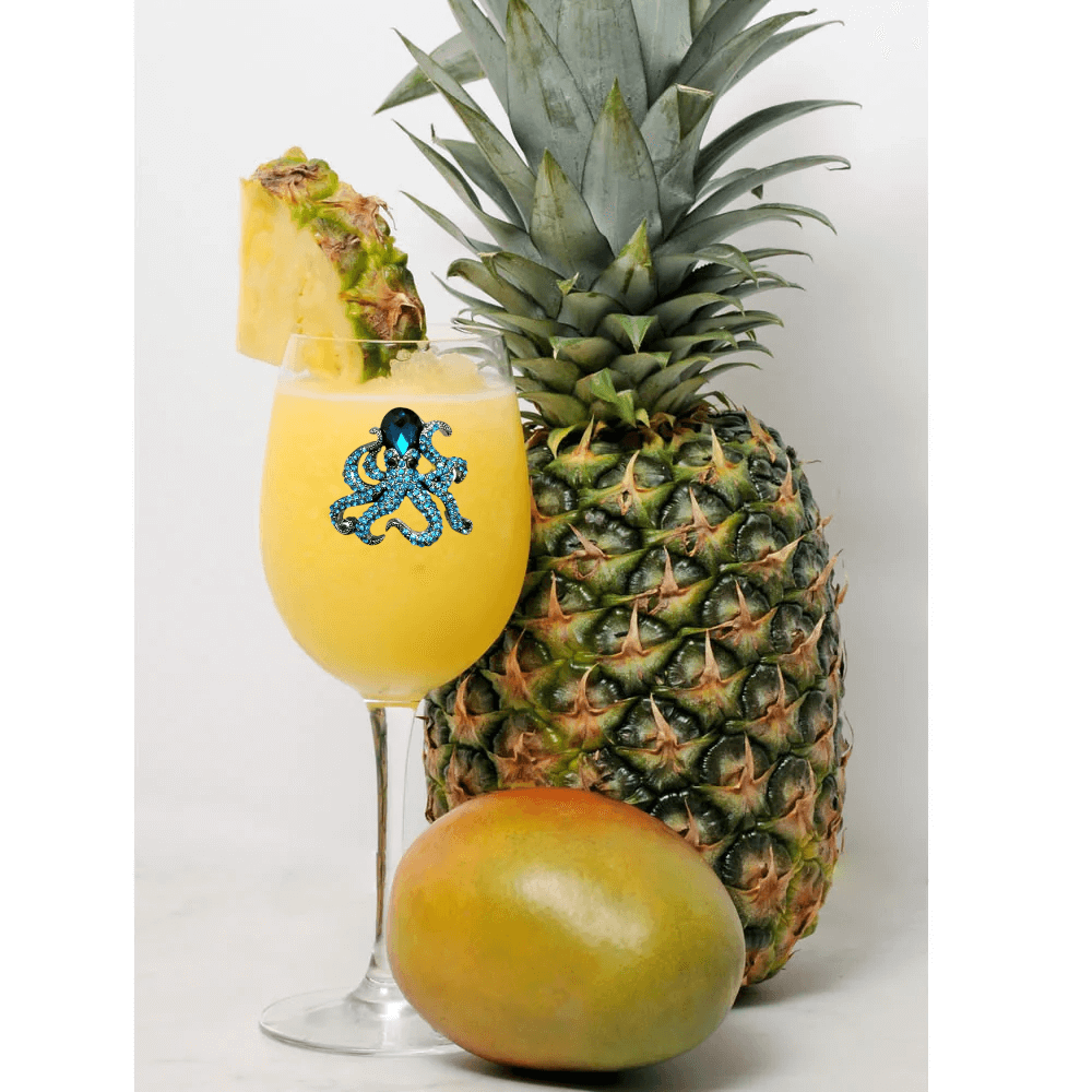 Octopus Jeweled Stemmed Wine Glass – Alicia DiMichele Boutique