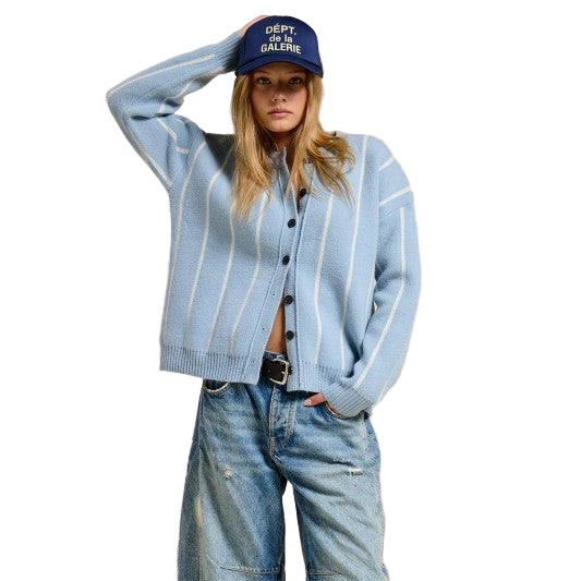 Cloudline Stripe Cardigan – Alicia DiMichele Boutique