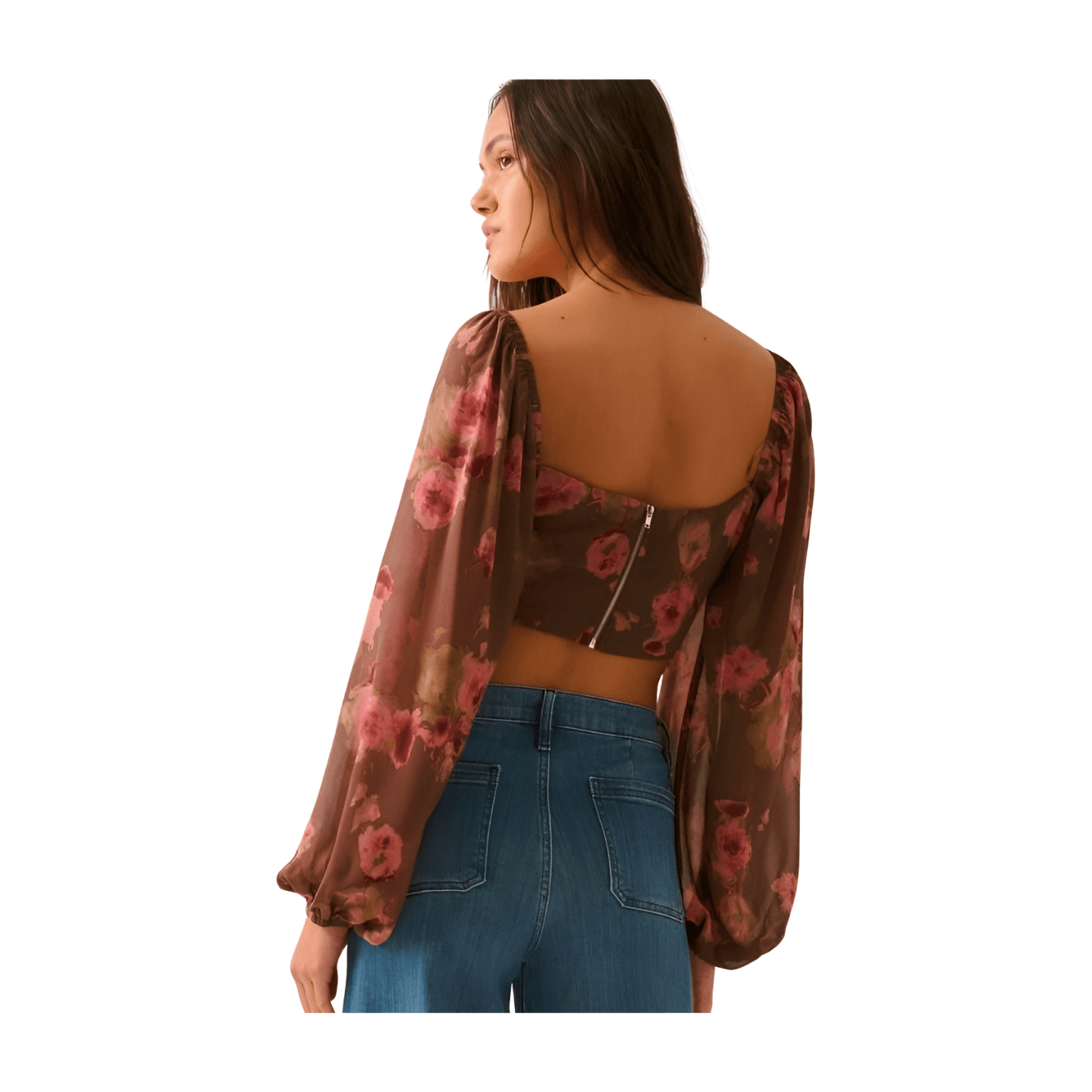 Floral Corset Bodice Crop Top – Alicia DiMichele Boutique