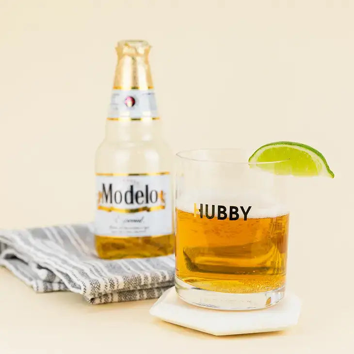 Hubby Rocks Glass – Alicia DiMichele Boutique