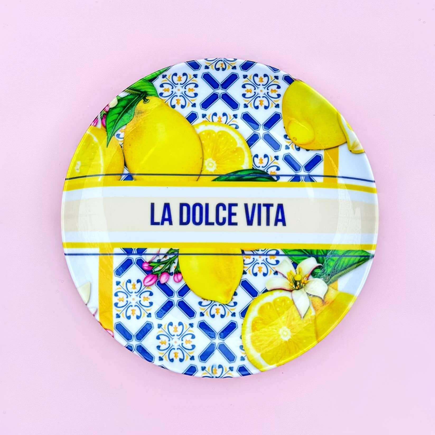 Lemon La Dolce Vita Plate – Alicia DiMichele Boutique