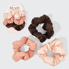 Kitsch Recycled Fabric Cloud Scrunchies 3pc Set - Rosewood – Alicia DiMichele Boutique