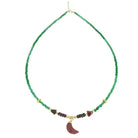 Half Moon Ruby Green Onyx Choker – Alicia DiMichele Boutique