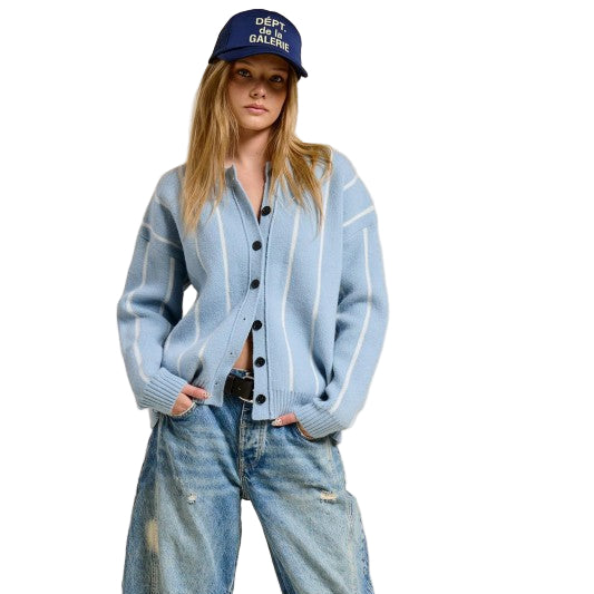 Cloudline Stripe Cardigan – Alicia DiMichele Boutique