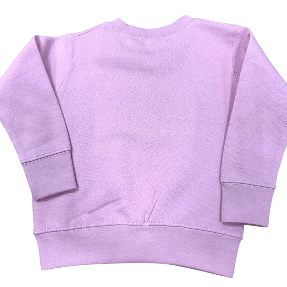 Pink sweatshirt on a white background