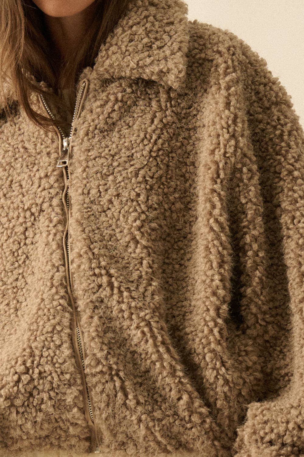 Cozy Crush Faux Shearling Teddy Jacket – Alicia DiMichele Boutique
