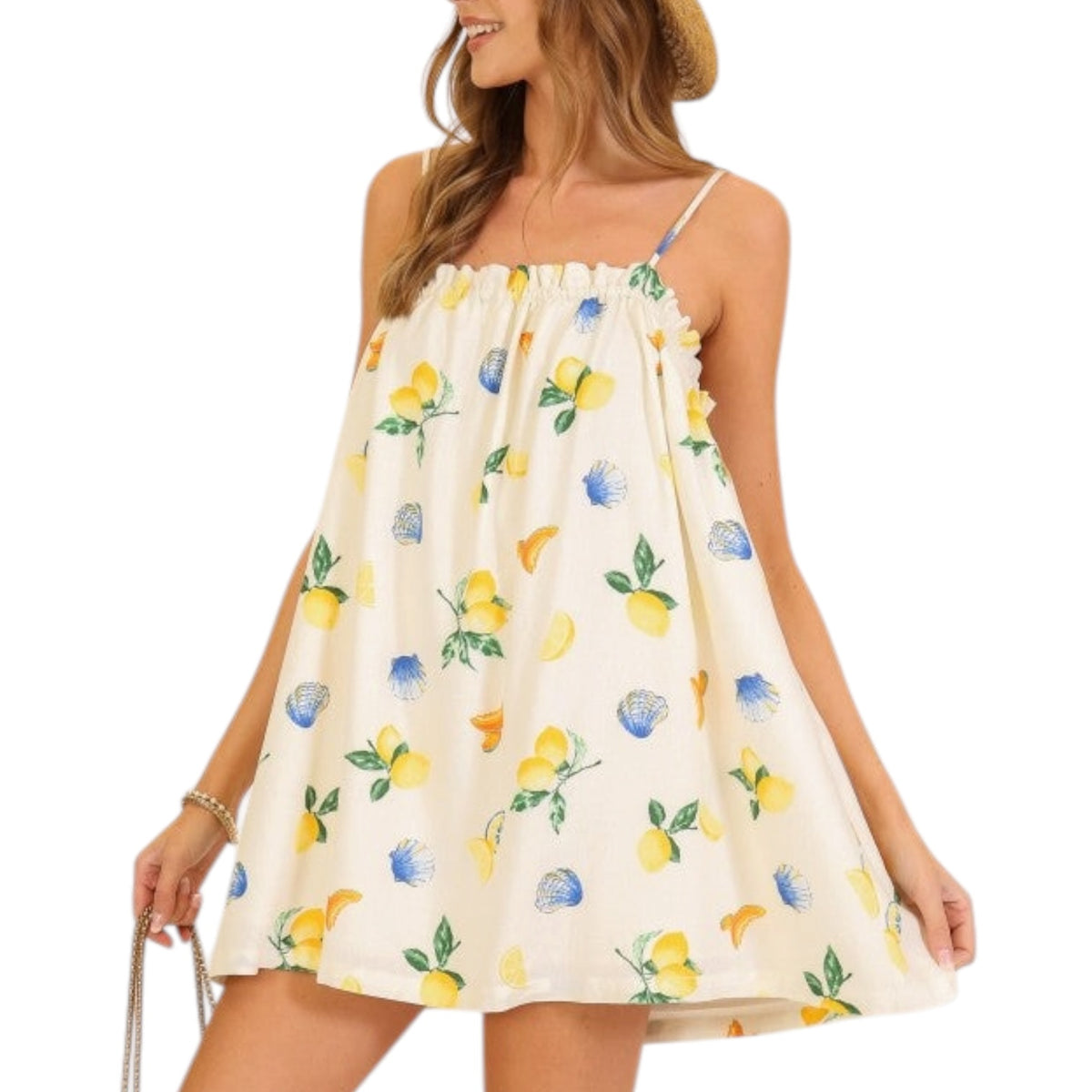 Limonata Tie-Back Mini Dress Limonata Tie-Back Mini Dress