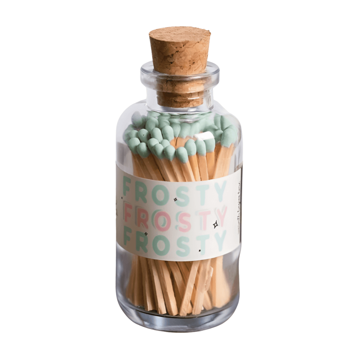 Mini Apothecary Christmas Matches - Frosty – Alicia DiMichele Boutique