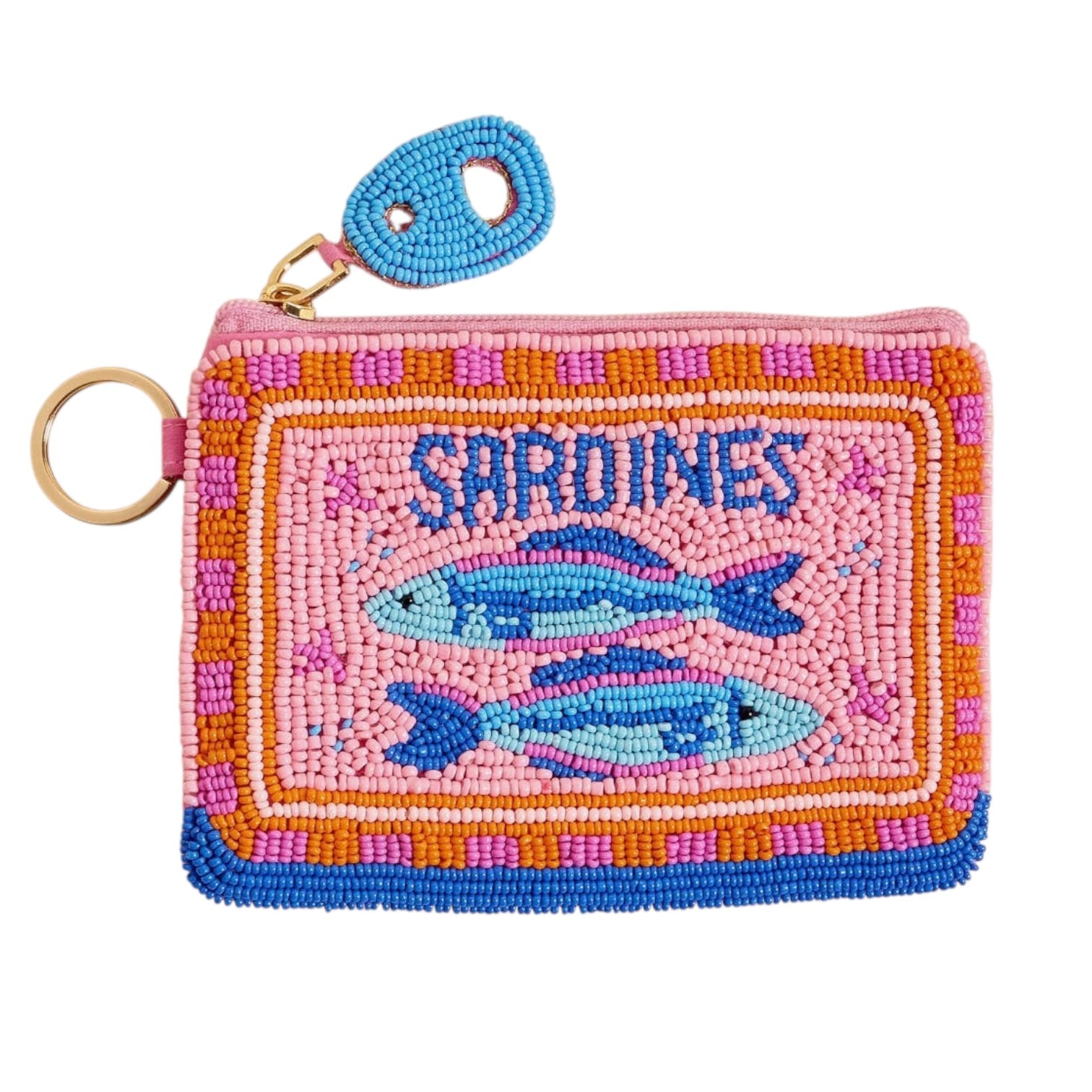 【新品】apolina Beaded Dinah Coin Purse Sardines Beaded Coin Purse – Alicia DiMichele Boutique