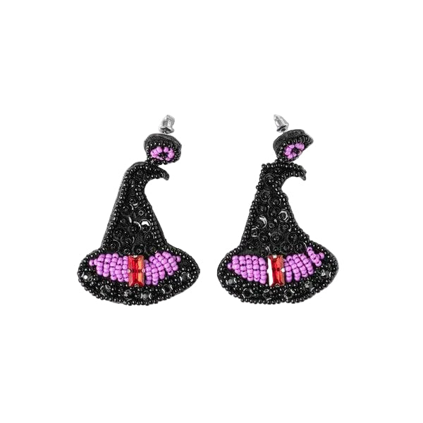 Spooky Season Beaded Earrings – Alicia DiMichele Boutique
