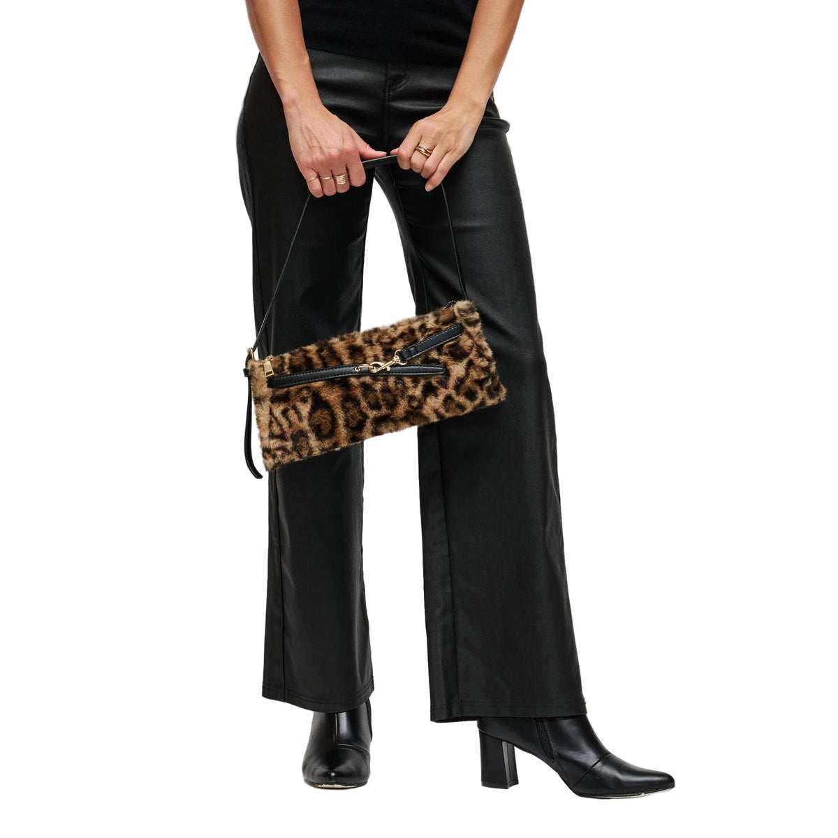Yaretzi Leopard Everyday Shoulder Bag