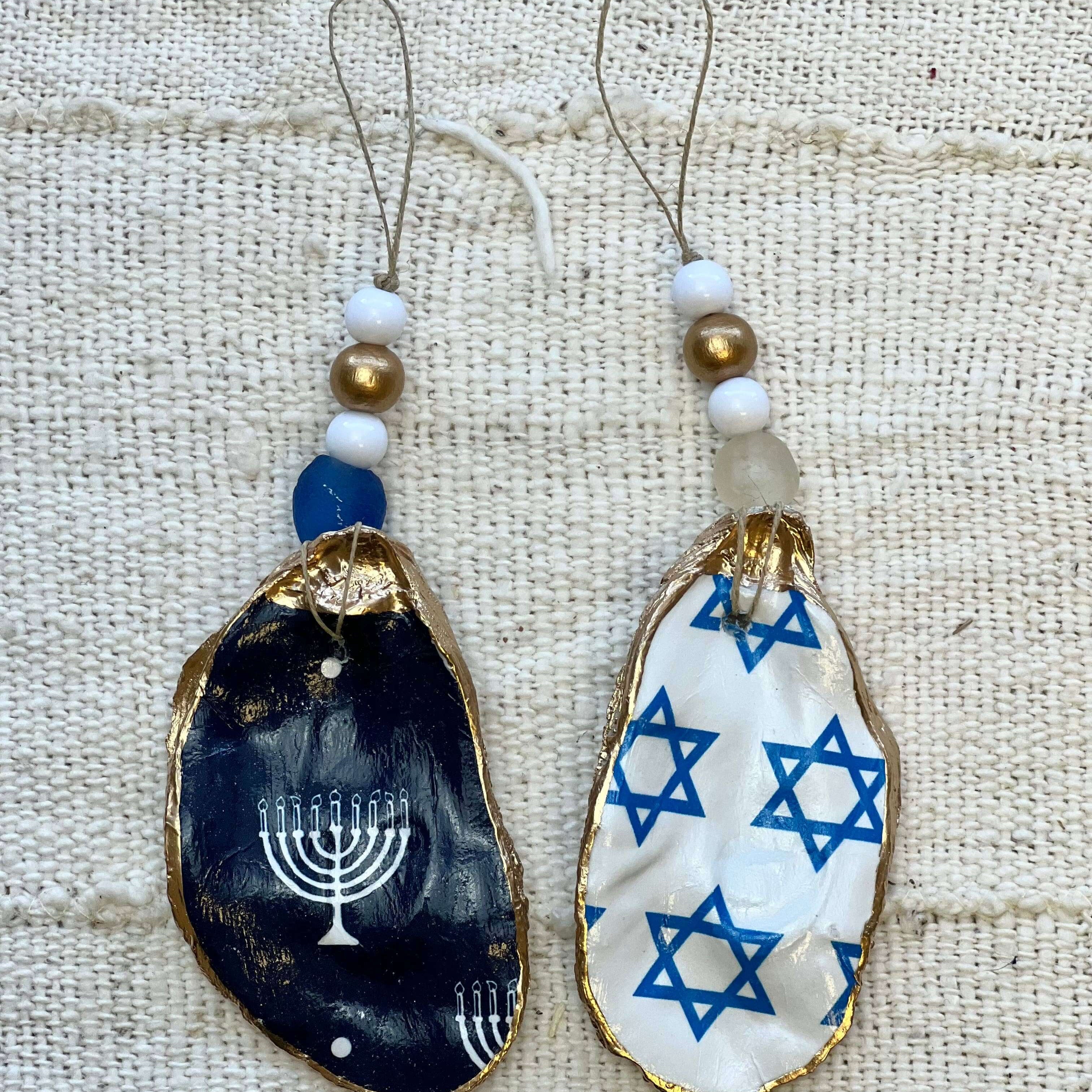 Menorah Oyster Ornament – Alicia DiMichele Boutique