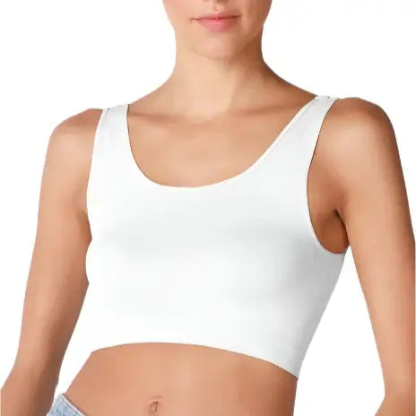 Basic Crop Top - White – Alicia DiMichele Boutique