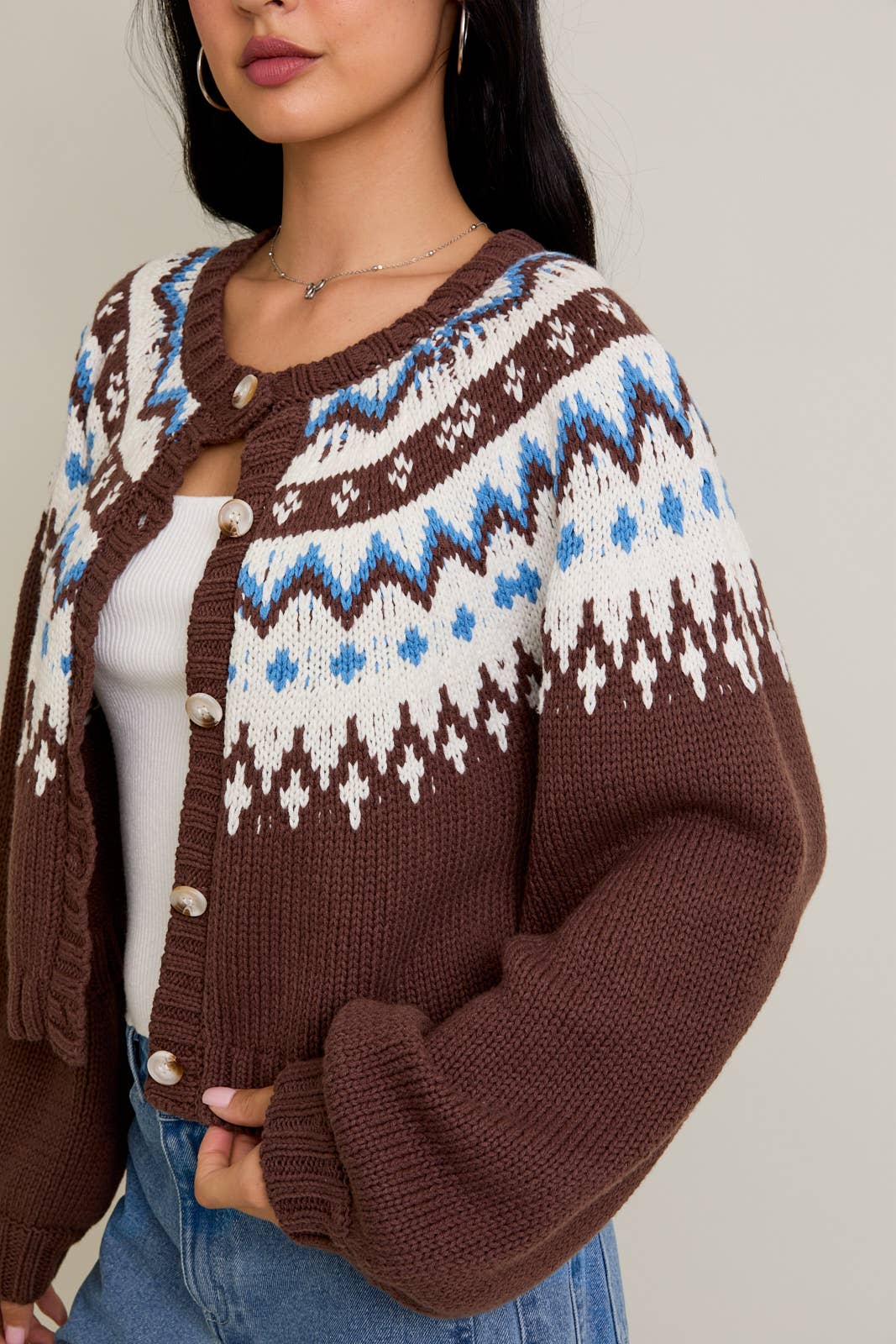 Cropped Raglan Knit Cardigan – Alicia DiMichele Boutique