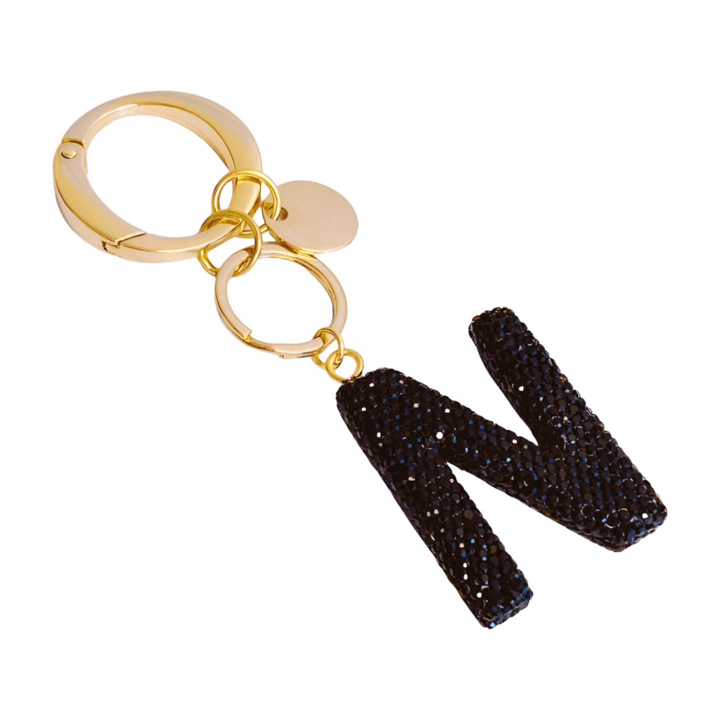 Glam Girl Initial Keychain – Alicia DiMichele Boutique