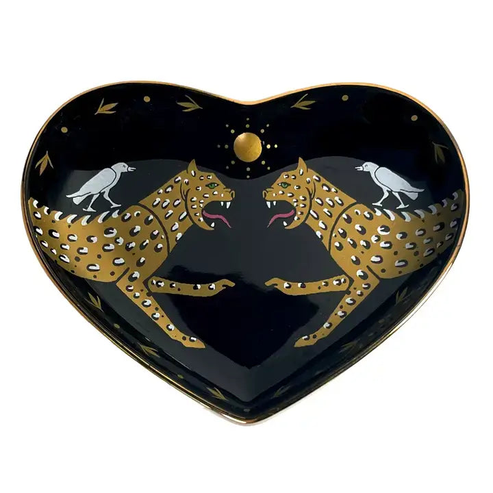 Two Cheetahs Ceramic Dish – Alicia DiMichele Boutique