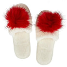 Red Pom Slippers – Alicia DiMichele Boutique