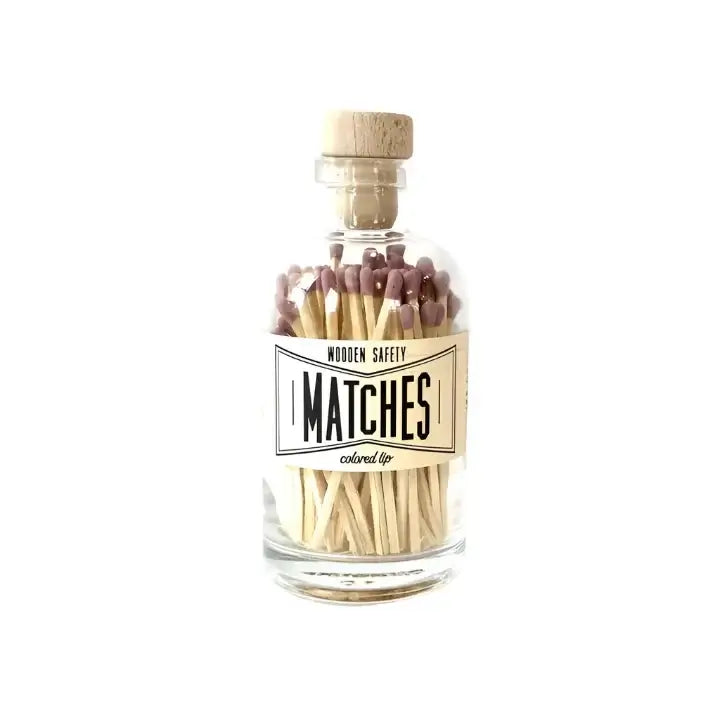 Vintage Apothecary Matches - Dusty Rose – Alicia DiMichele Boutique