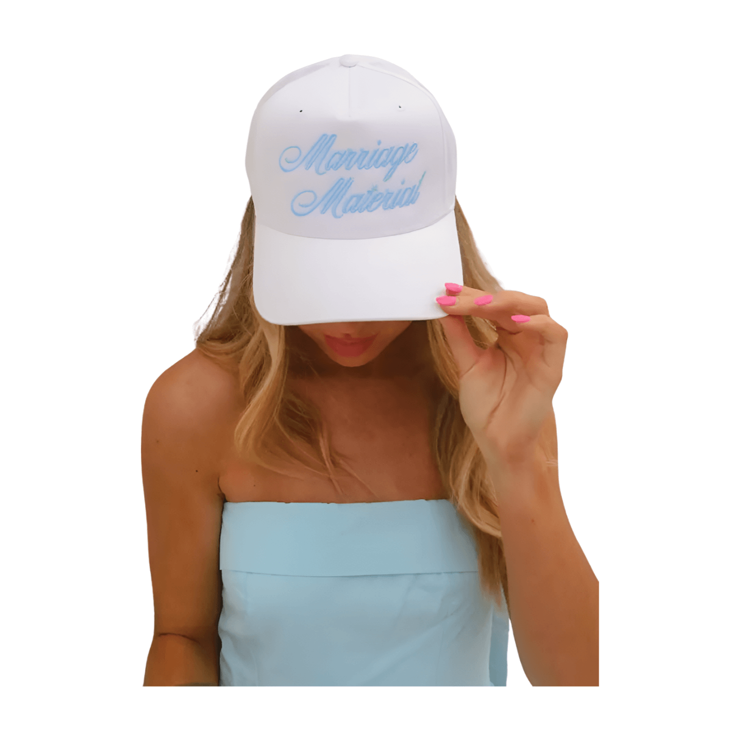 Marriage Material Trucker Hat – Alicia DiMichele Boutique