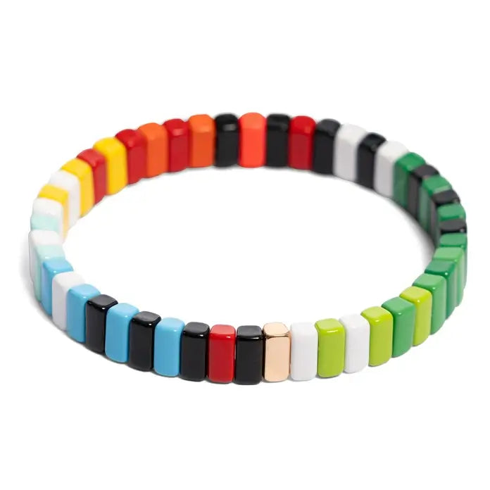 London Stripe Tile Bracelet – Alicia DiMichele Boutique