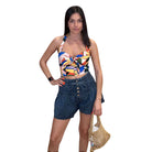 Carnival Bloom Crop Top – Alicia DiMichele Boutique