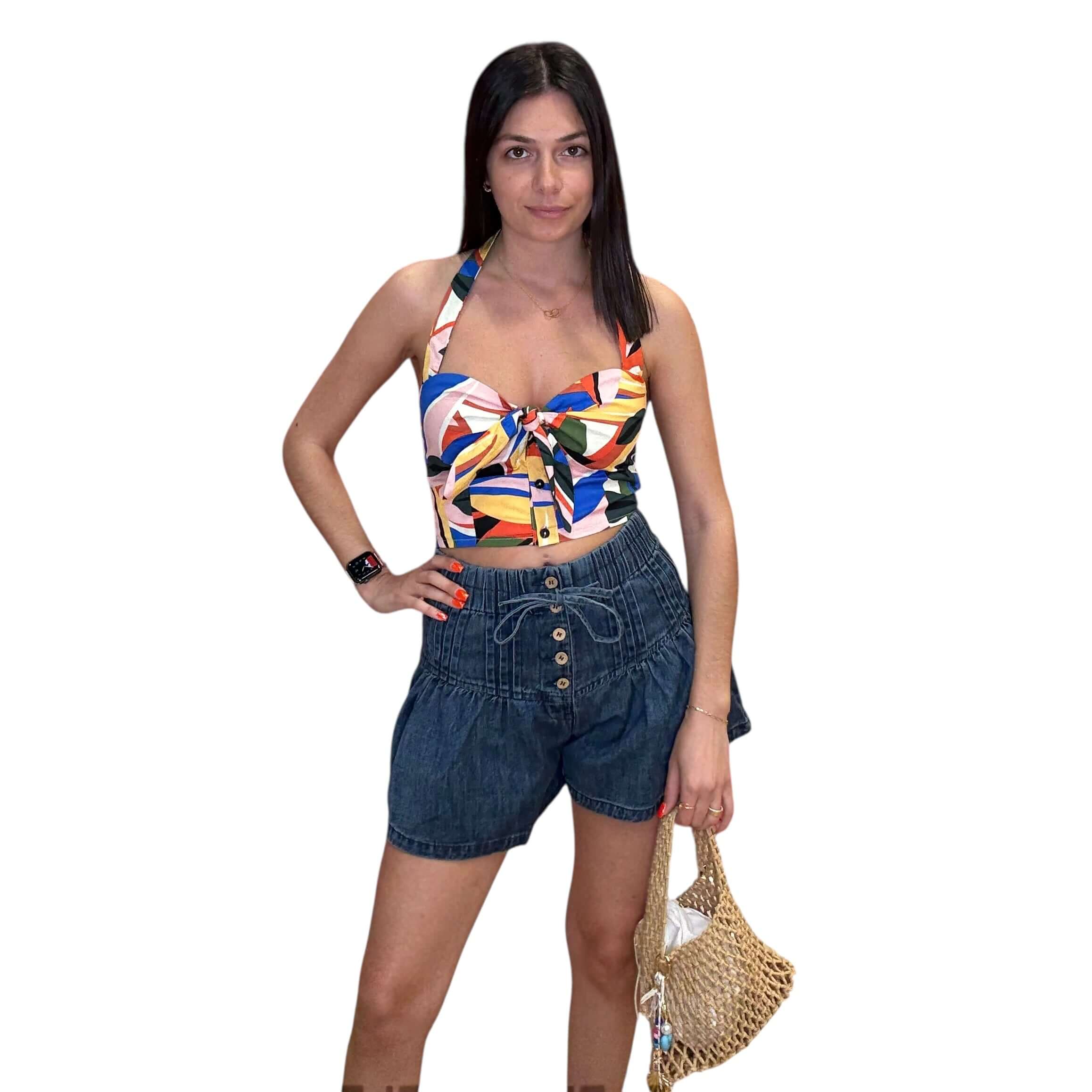 Carnival Bloom Crop Top – Alicia DiMichele Boutique