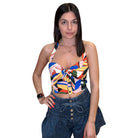 Carnival Bloom Crop Top – Alicia DiMichele Boutique