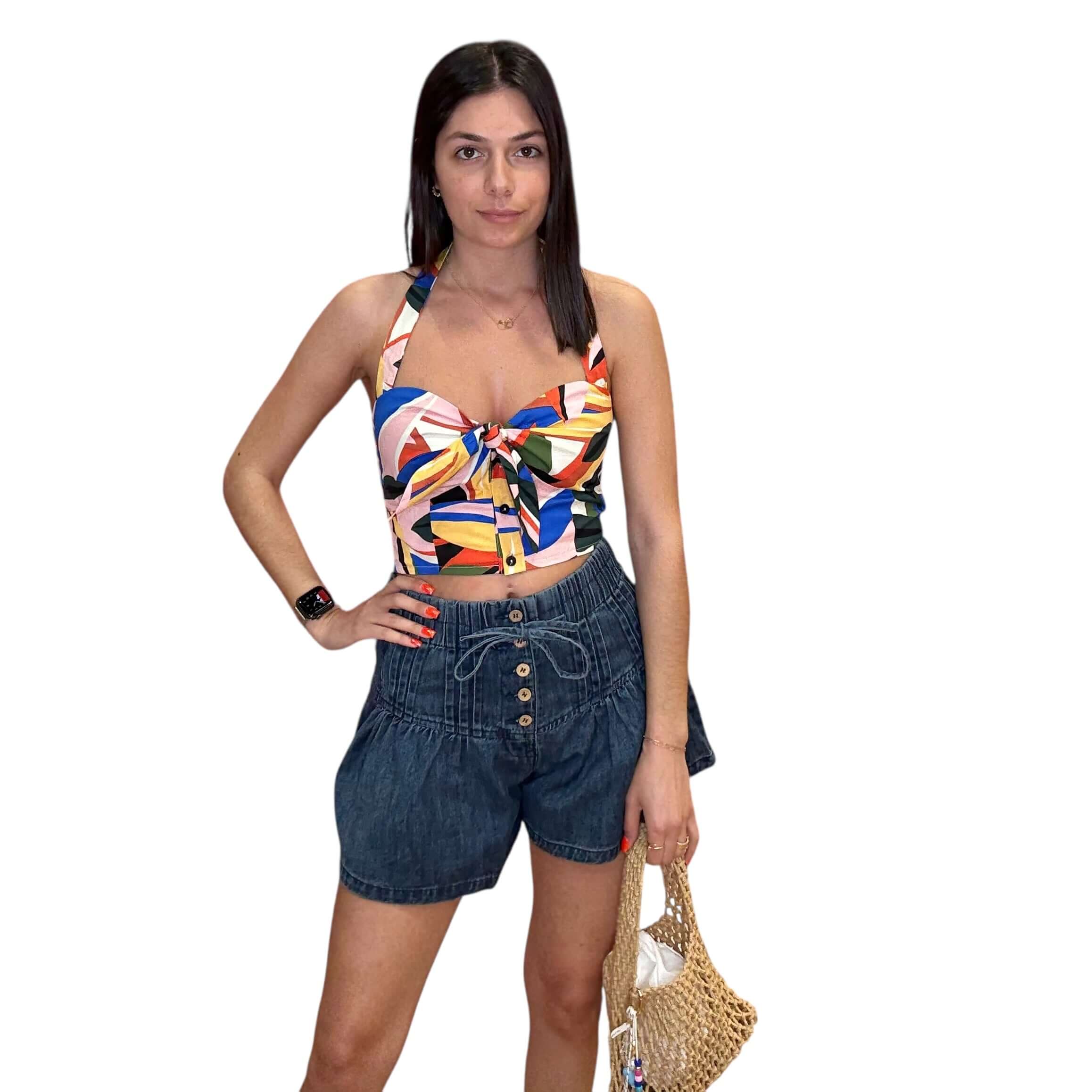 Carnival Bloom Crop Top – Alicia DiMichele Boutique