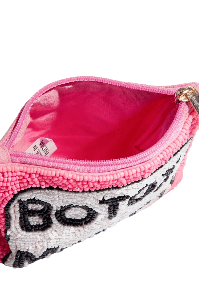 Seed Bead Botox Money Coin Purse – Alicia DiMichele Boutique