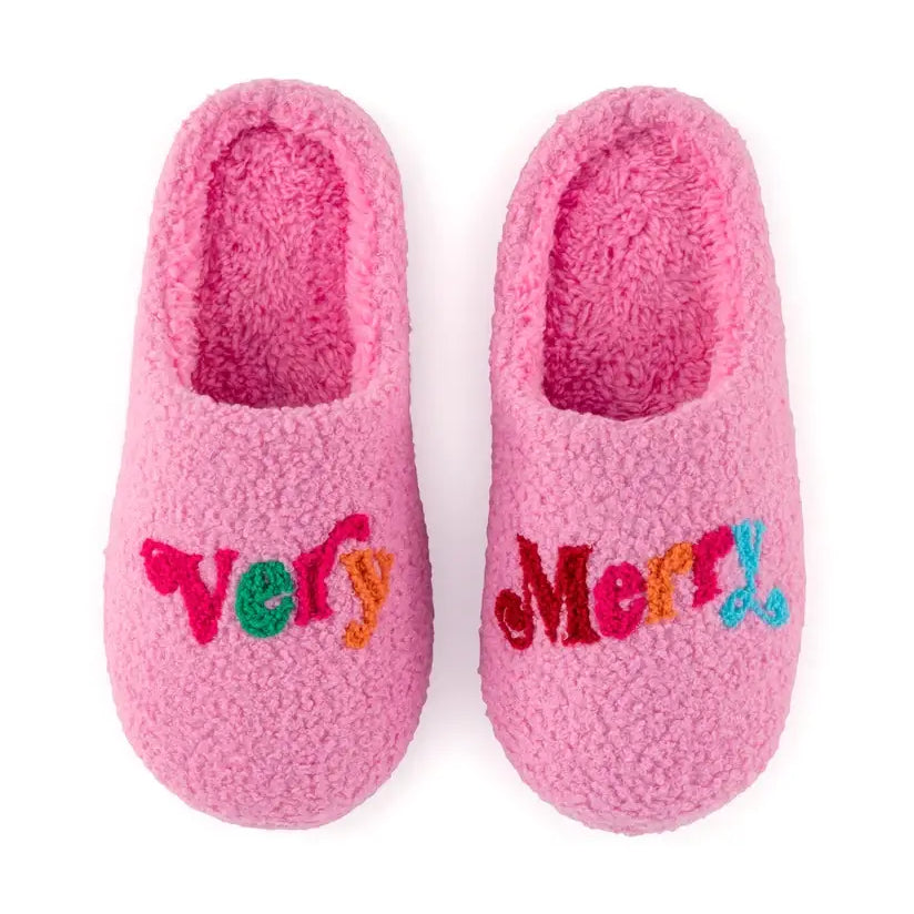 Very Merry Slippers – Alicia DiMichele Boutique