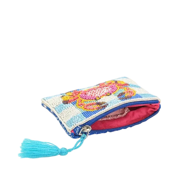 Crab It Beaded Coin Purse – Alicia DiMichele Boutique